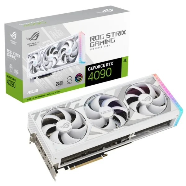 ASUS ROG Strix GeForce RTX 4090 édition blanche 24 Go GDDR6X DLSS3