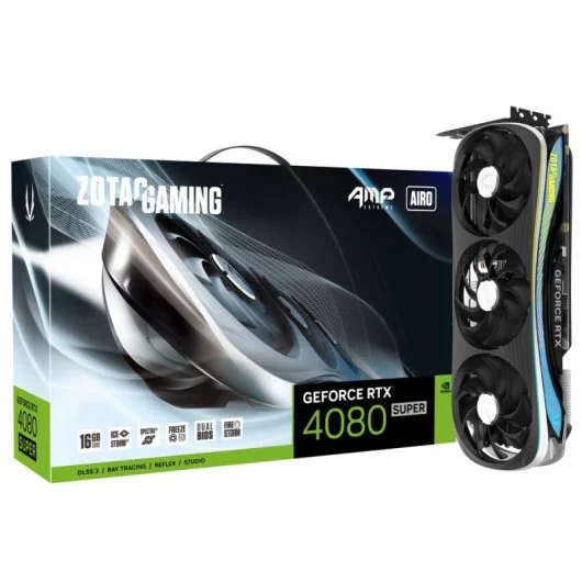 Zotac Gaming GeForce RTX 4080 SUPER AMP Extreme AIRO 16 Go GDDR6X DLSS3